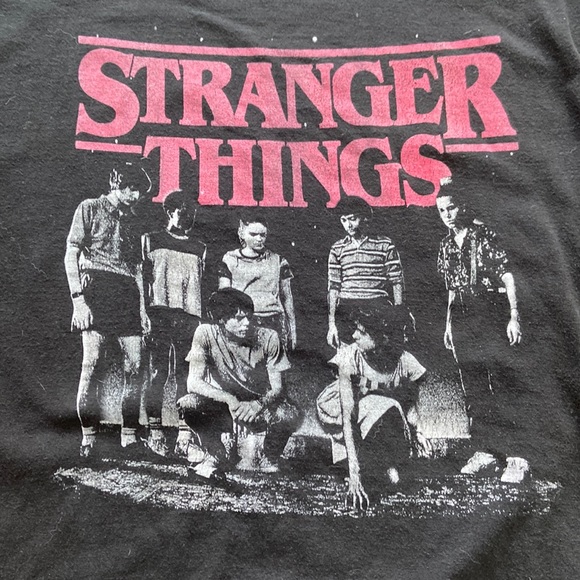 Long sleeve shirt; size: small, brand: M&O gold, used, stranger things - Picture 2 of 2